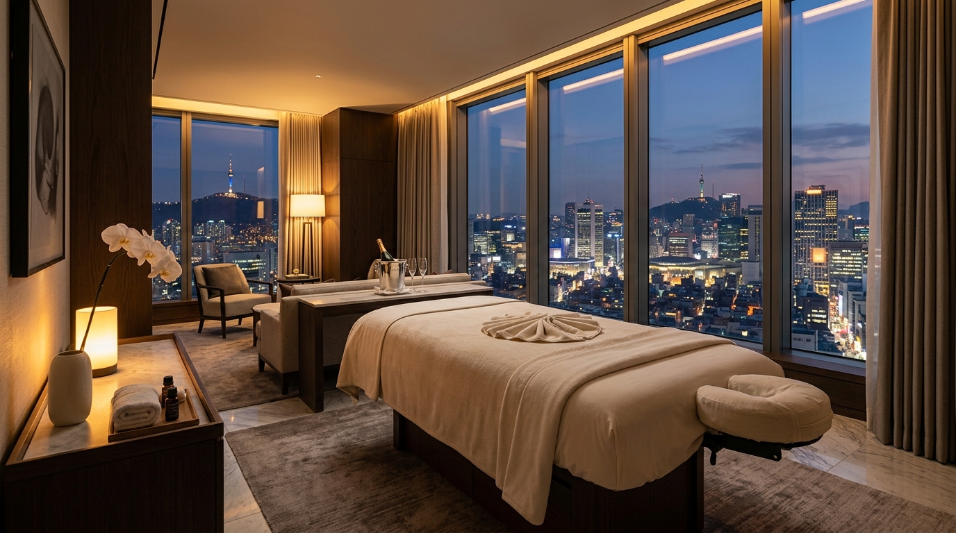 AURA SEOUL 5-Star Presidential Suite Therapy Setting